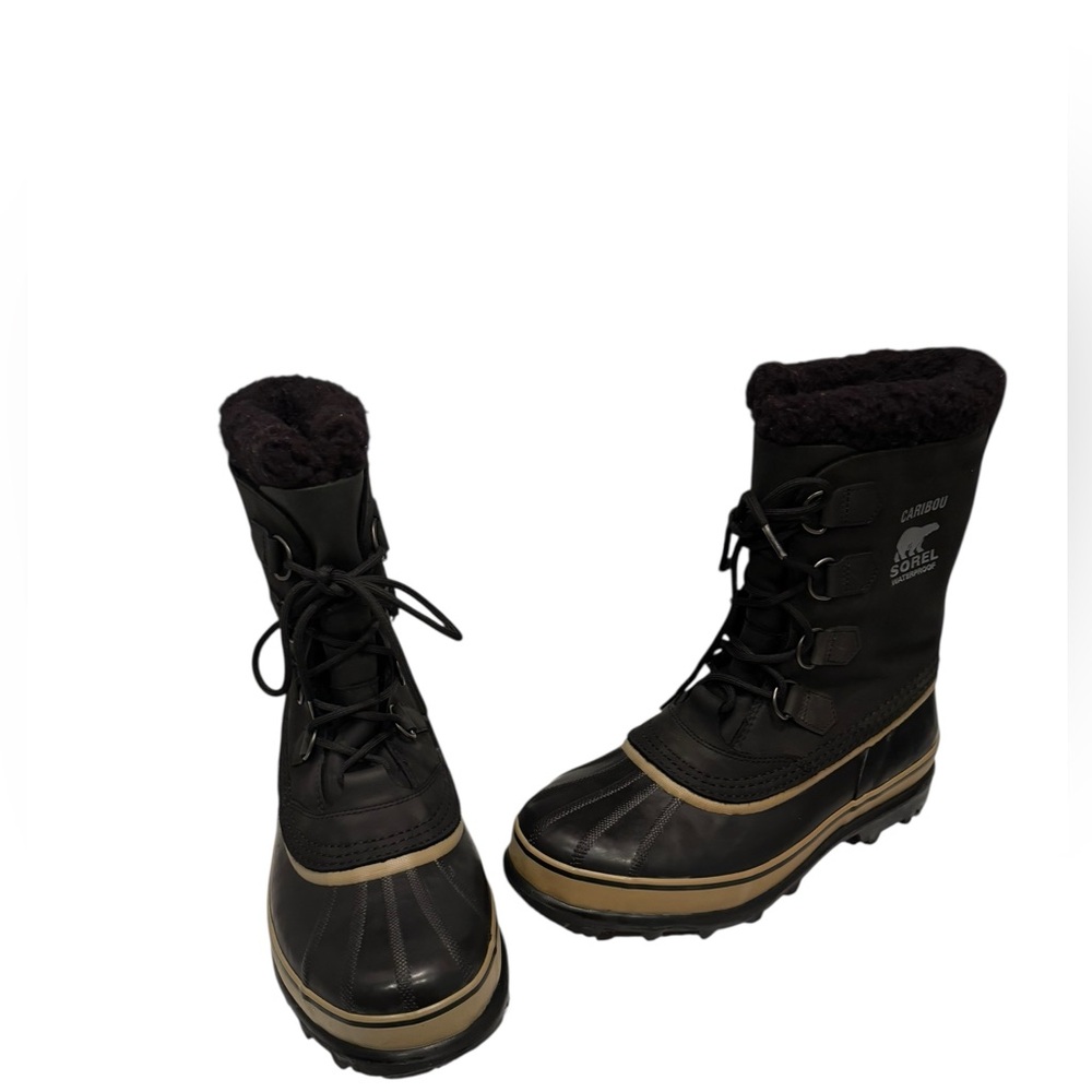 Sorel caribou snow boots size 9/42